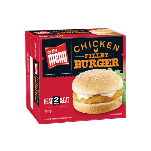 Chicken Fillet Burger 165g