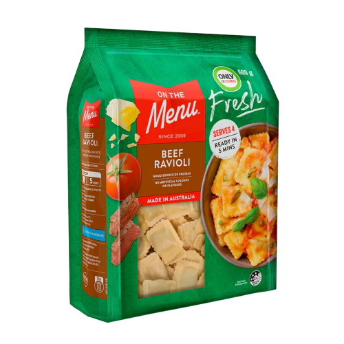 Fresh Beef Ravioli 600g